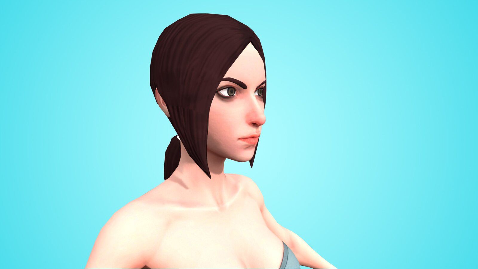 FEMALE BASE MESH-REGINA- INCREDIBLE RIGGED 3D CHARACTER! - Image 5