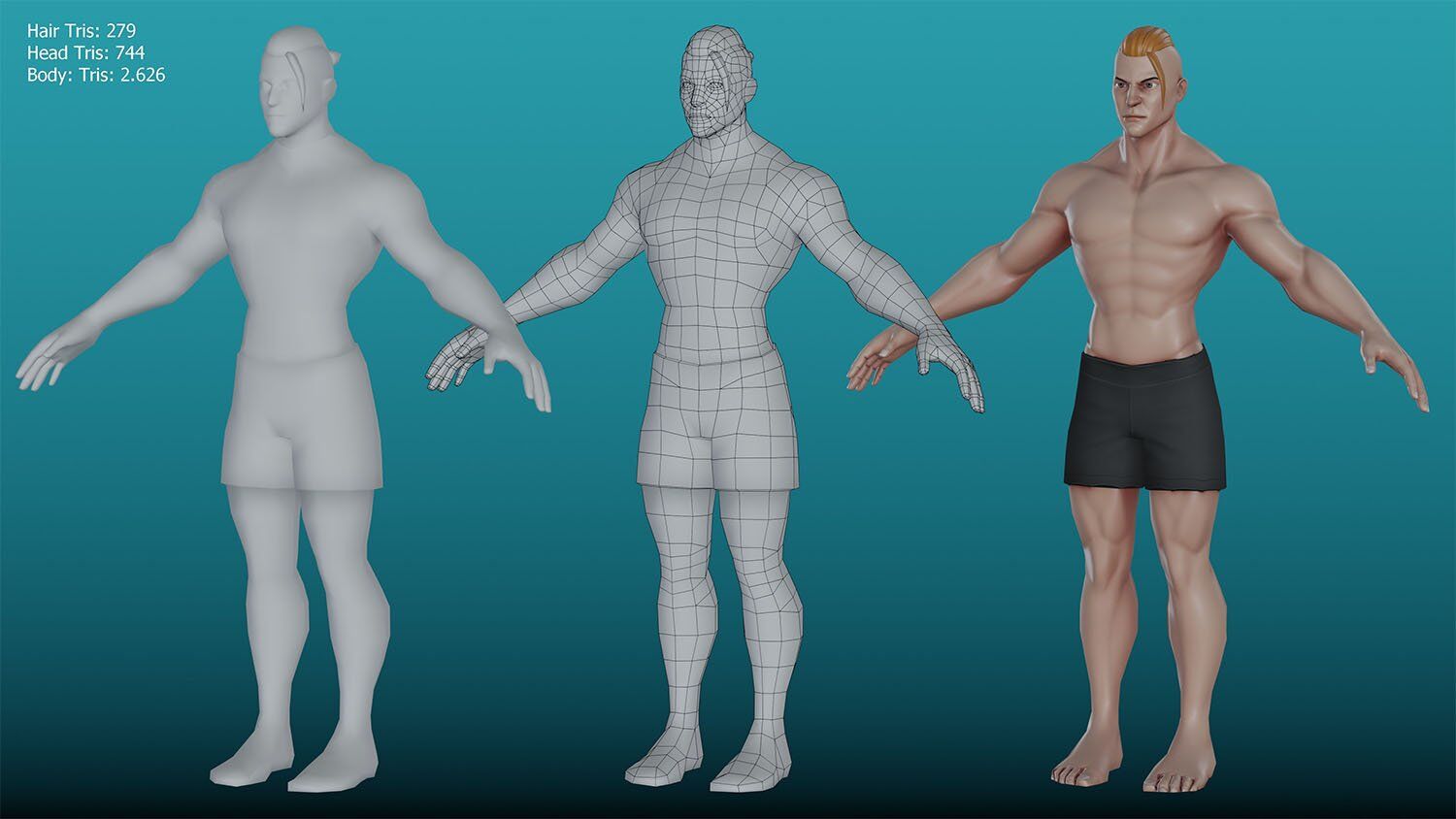 3D Model Character