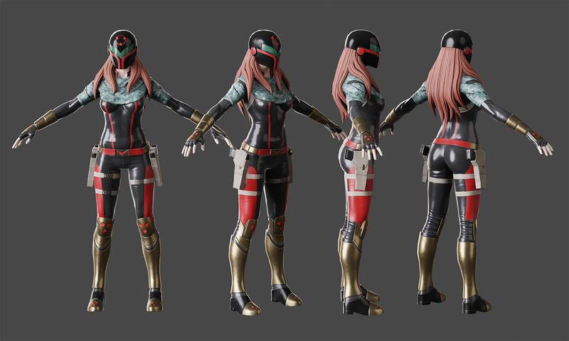 Character modeling in blender