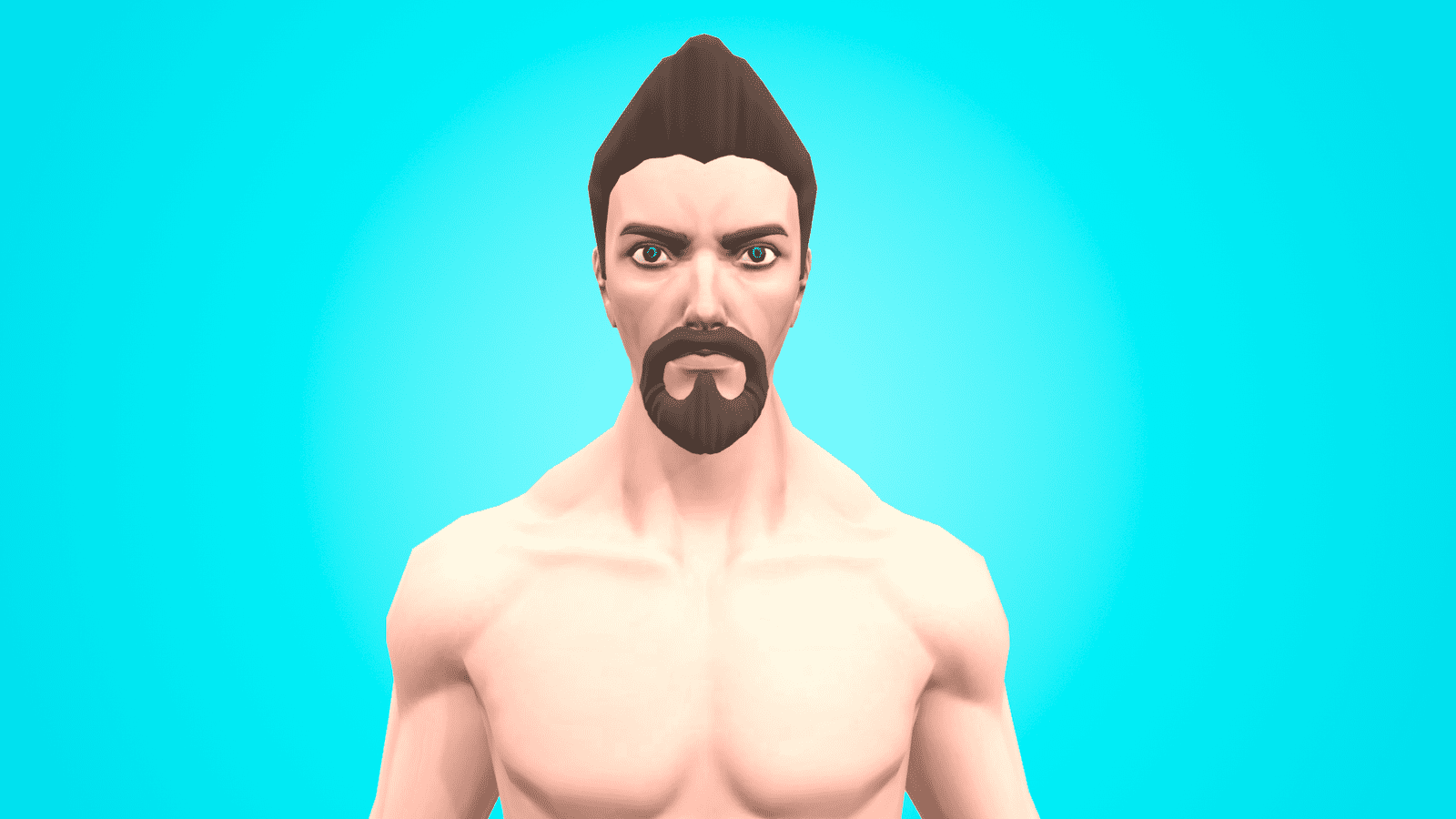 3D RIGGED BASE MESH - EGON - AWESOME CARTOON CHARACTER - Image 4