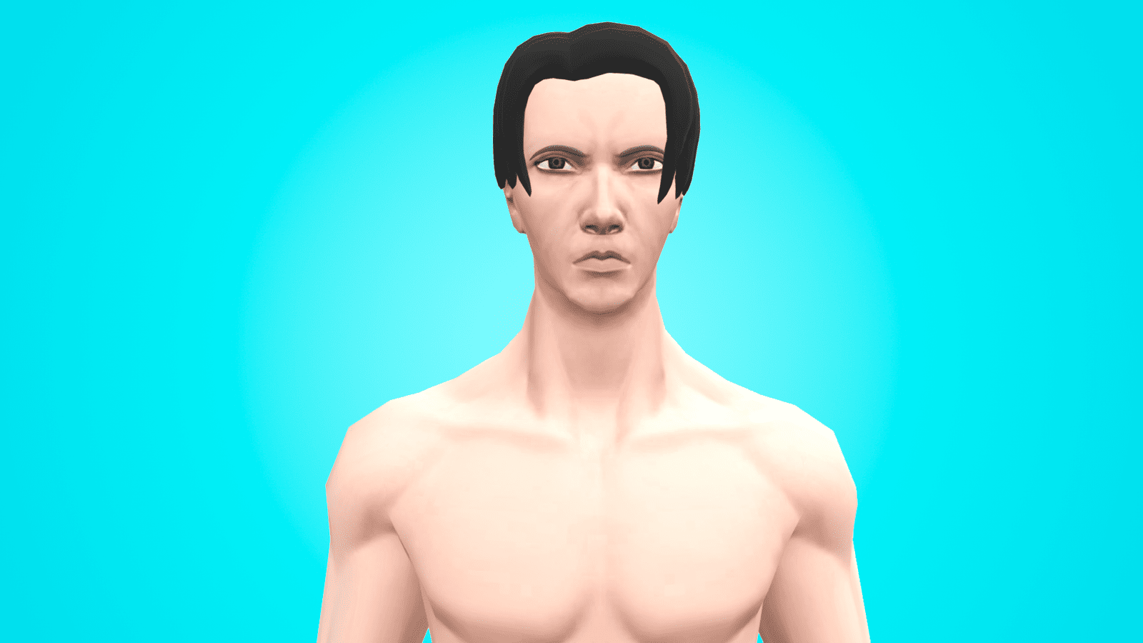 STYLIZED BASE MESH - LEVY - NEW 3D MALE CHARACTER! - Image 4