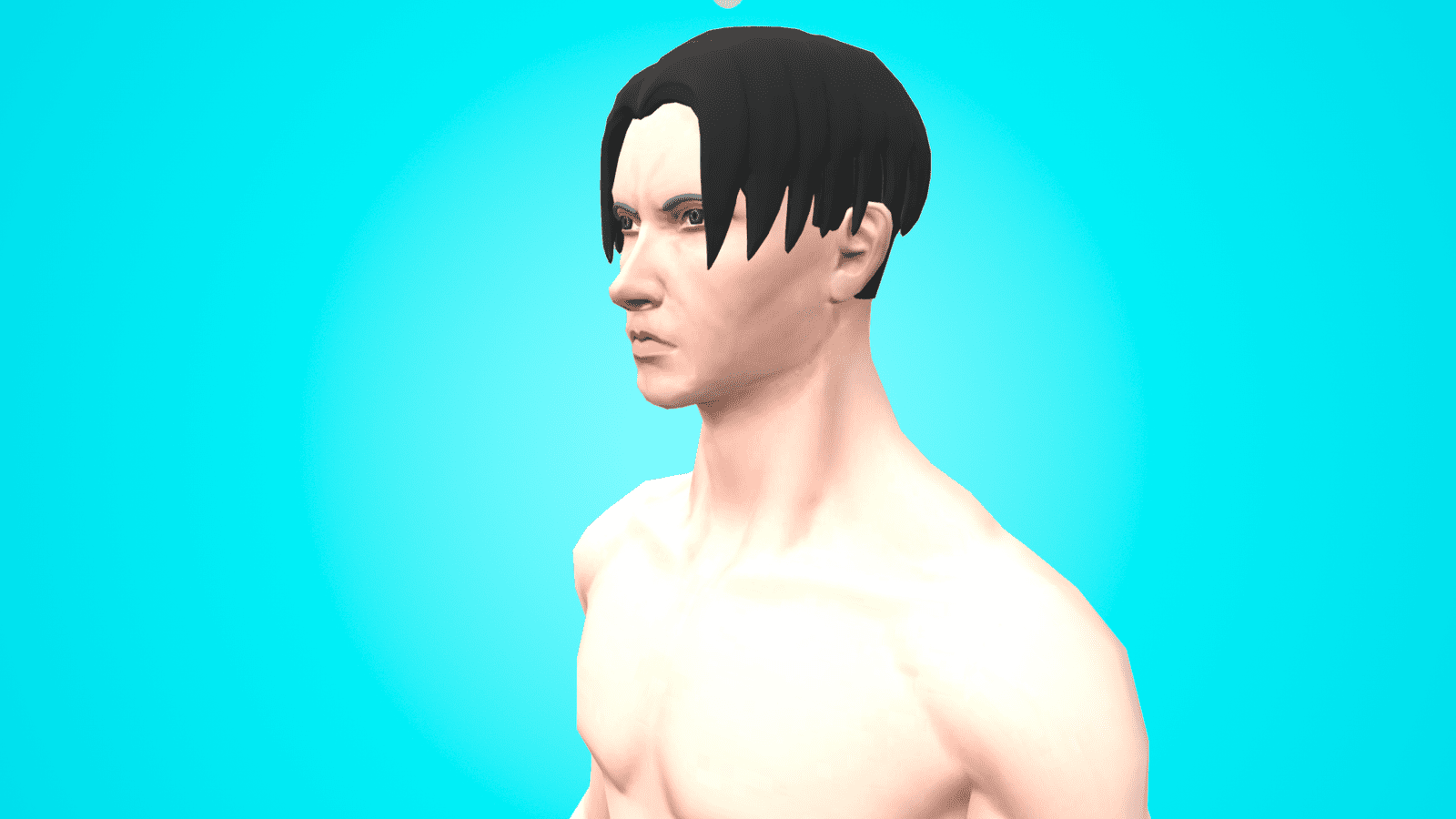 STYLIZED BASE MESH - LEVY - NEW 3D MALE CHARACTER! - Image 5