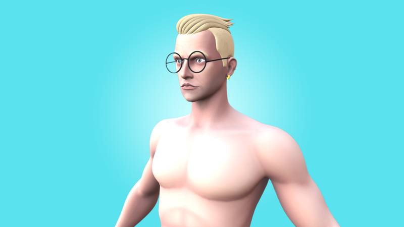 NEW MALE BASE MESH – JORL – 3D RIGGED CHARACTER - Image 4